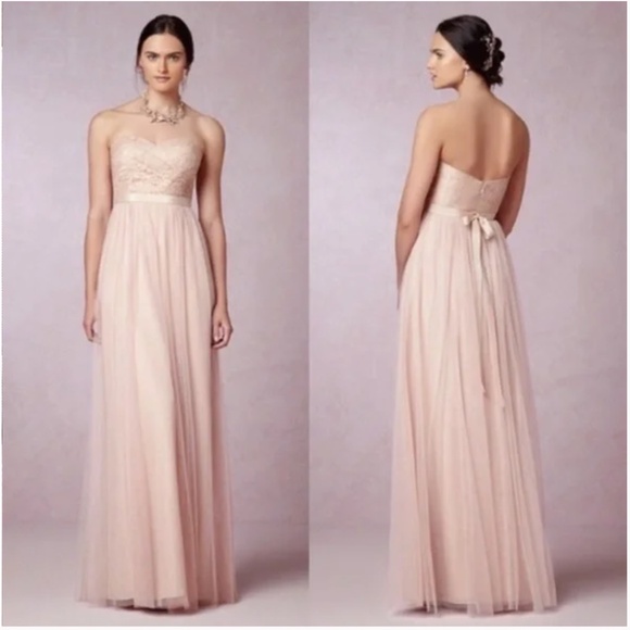 NWT BHLDN Jenny Yoo Juliette Dress in Ivory - Picture 4 of 16